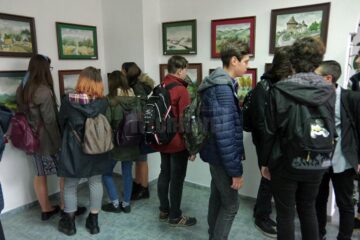 Dumitru Rusu, unul dintre cei mai buni acuareliști ai Bucovinei, aniversat la împlinirea vârstei de 80 de ani