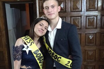 Bianca Varvara și Vlad Stratilă, Miss și Mister Boboc ai "Balului de Poveste" de la Colegiul Militar