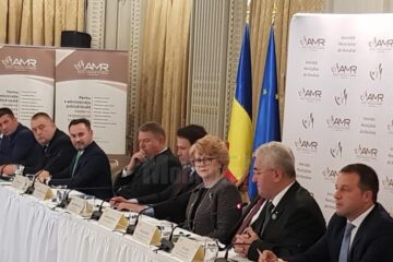 Lungu la sedinta AMR, discutand problema autostrazii cu președintele Romaniei