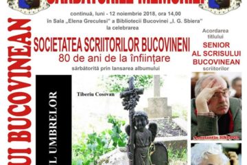 Trei scriitori vor primi luni, la Biblioteca Bucovinei, titlul de „Senior al Scrisului Bucovinean”