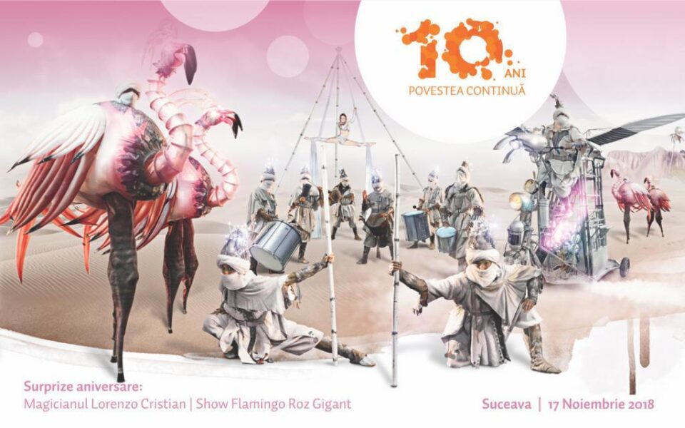 Creaturi gigantice, apariții misterioase, iluzii optice și oferte la cumpărături - la 10 ani de Iulius Mall Suceava Creaturi gigantice, apariții misterioase, iluzii optice și oferte la cumpărături - la 10 ani de Iulius Mall Suceava