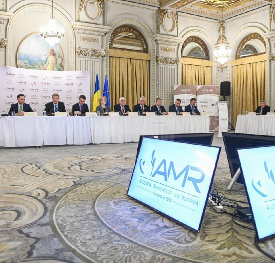 Ion Lungu la ședința Asociației Municipiilor din România
