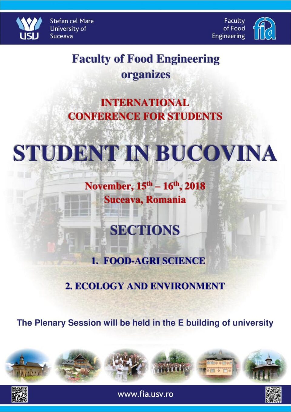 Conferința internațională „Student in Bucovina” 2018