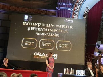 Municipiul Suceava a primit Trofeul de Excelență în Administrație, pentru „iluminat public și eficiență energetică”