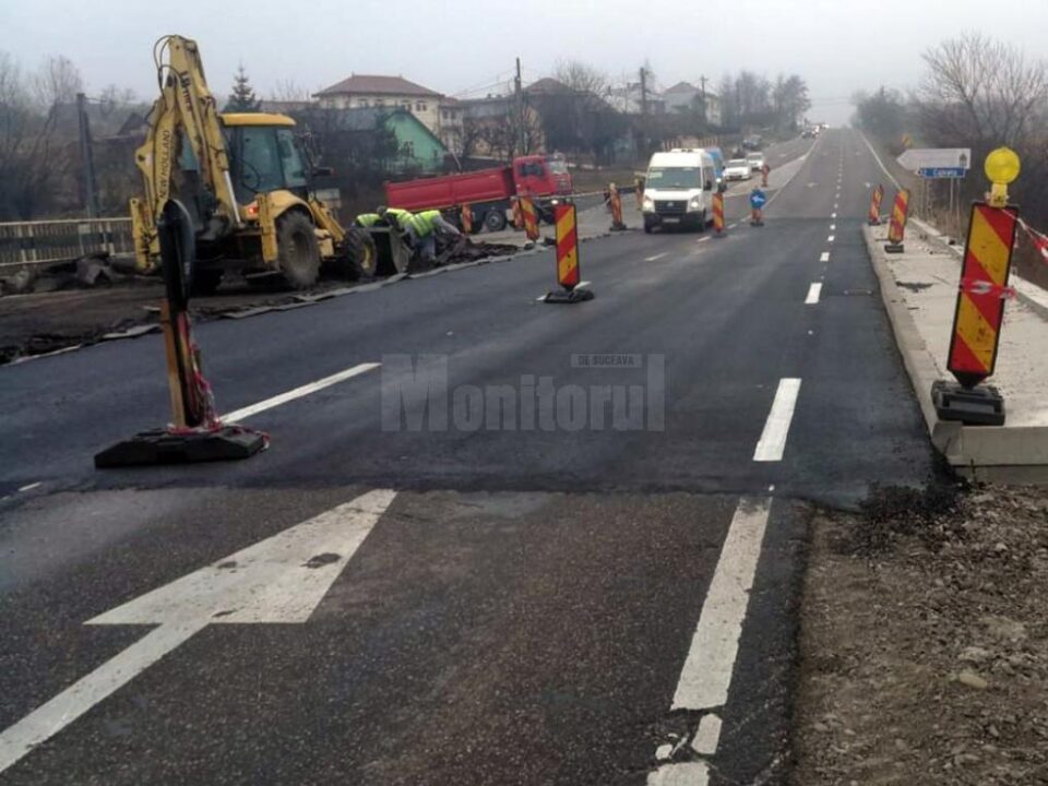 Traficul se desfășoară cu restricții