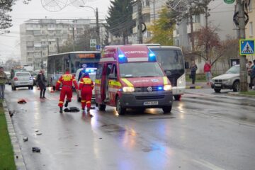 Trecerea de pietoni de la Tribunal, unde s-a produs tragicul accident