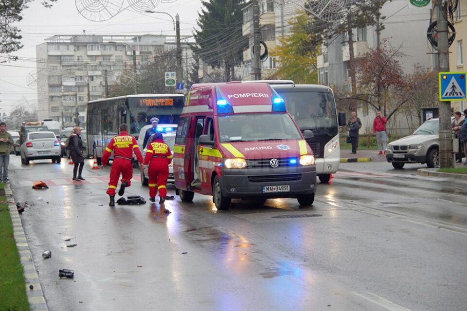 Trecerea de pietoni de la Tribunal, unde s-a produs tragicul accident