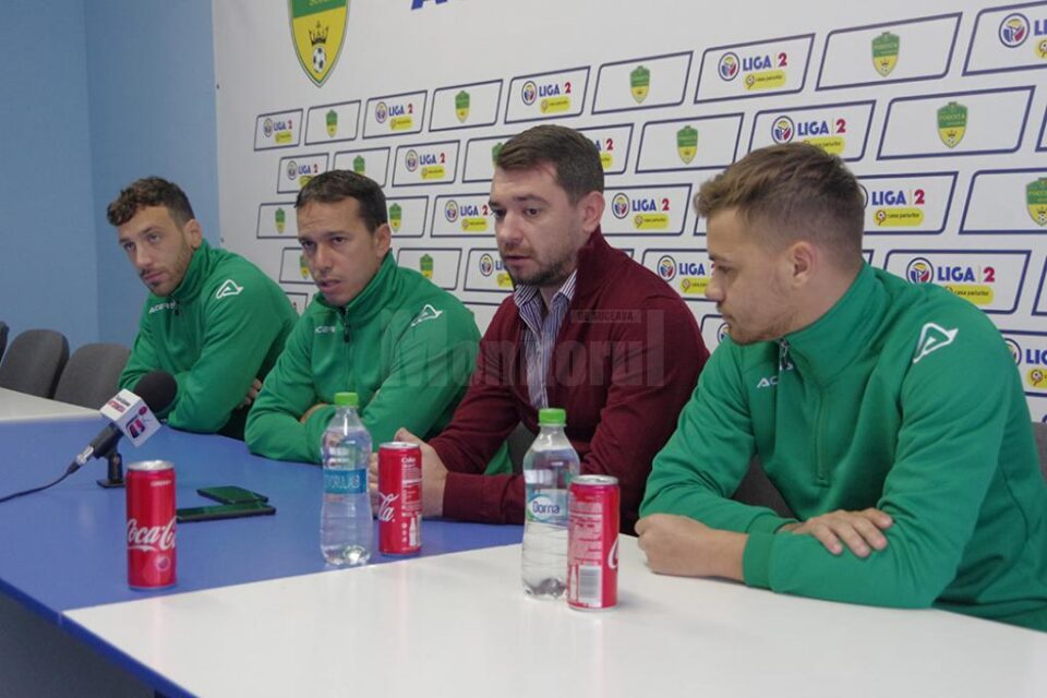 Forestierii au prefațat duelul cu Ceahlăul în cadrul unei conferințe de presă