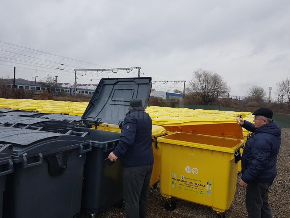 Noul sistem de colectare a deșeurilor, care urmează să fie implementat în Suceava