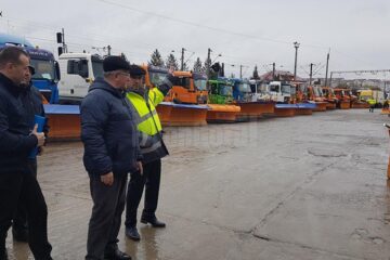 Pregătirile făcute de Diasil pentru intervențiile necesare în sezonul rece, verificate în teren de conducerea Primăriei Suceava