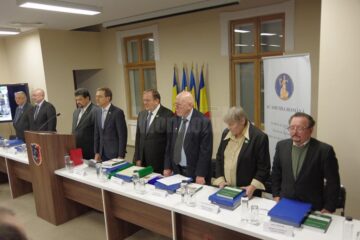 Prezidiul sesiunii solemne a Academiei Române