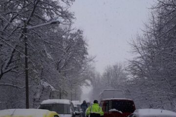 Iesirea spre Ipotesti este blocata in zona Bradet