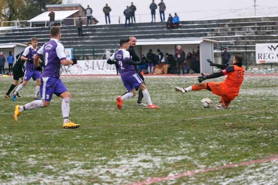 Iulian Ionesi a marcat singurul gol al întâlnirii. Foto Codrin Anton