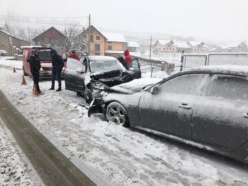 Accident la Frumoasa