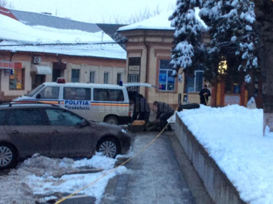 Specialiștii au detonat geamantanul suspect și au constatat că acesta fusese gol