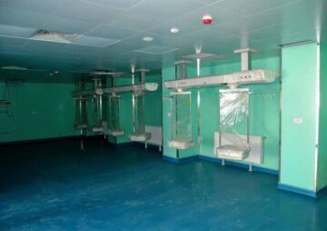 Interior din noul spital din Fălticeni Sursa foto: Cronica de Fălticeni