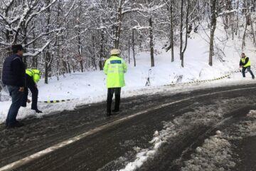 Cercetări la locul accidentului