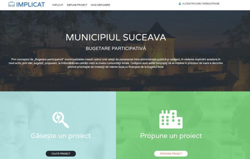 Platforma online Implicat