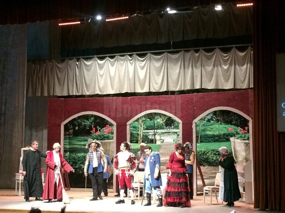 „Bărbierul din Sevilla”, jucat pe scena suceveană
