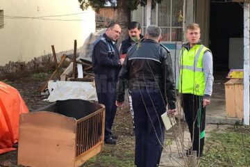 Pătuțul în care a ars fetița