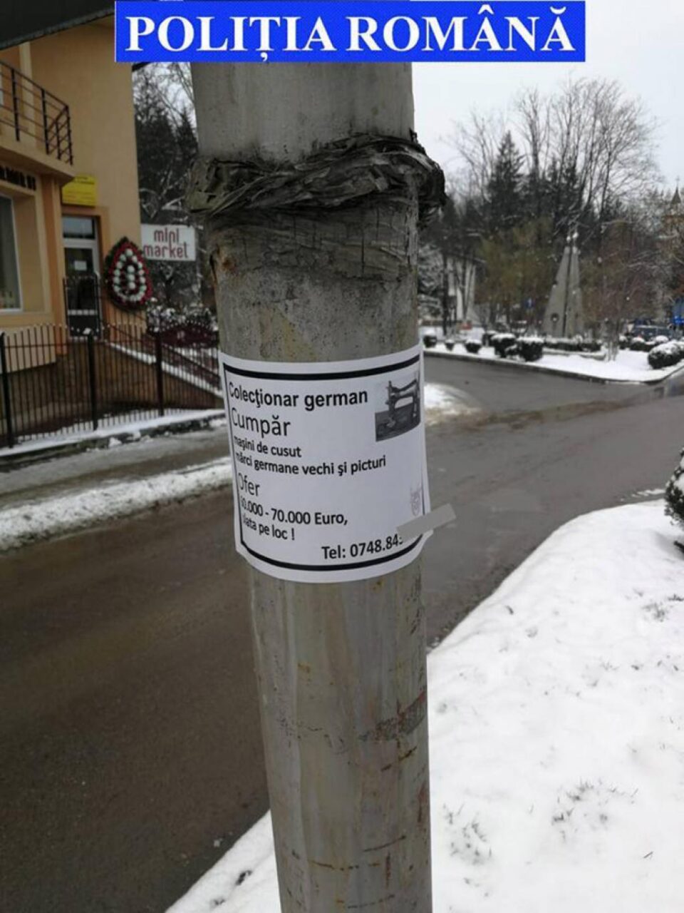 Au reapărut în Suceava anunțurile prin care așa-ziși colecționari germani cumpără mașini de cusut vechi și picturi Au reapărut în Suceava anunțurile prin care așa-ziși colecționari germani cumpără mașini de cusut vechi și picturi