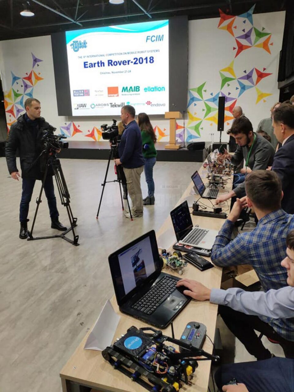 Concursul Internațional de Sisteme Robotice Mobile „Earth Rover” 2018