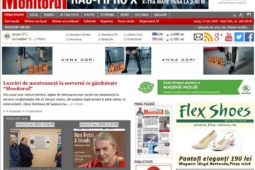 Lucrări de mentenanță la serverul ce găzduiește “Monitorul”