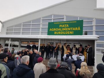 Inaugurarea Pieței Burdujeni, cea mai modernă din Suceava