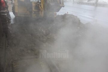 Avarie la termoficare