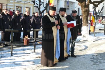 La Fălticeni a fost inaugurat grupul statuar „Altarul Eroilor”