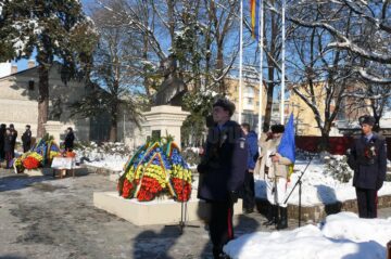La Fălticeni a fost inaugurat grupul statuar „Altarul Eroilor”