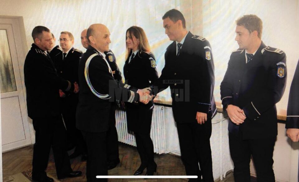 Polițiștii au fost felicitați de conducerea IPJ Suceava