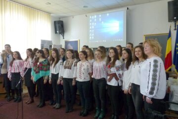 Elevi de la Colegiul Național „Mihai Eminescu” Suceava