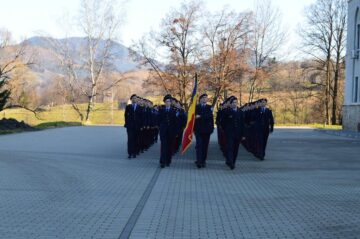 Elevii Colegiului Național Militar din Câmpulung au participat anul acesta, în premieră, la parada militară de la București Foto: Alexandru Helerea