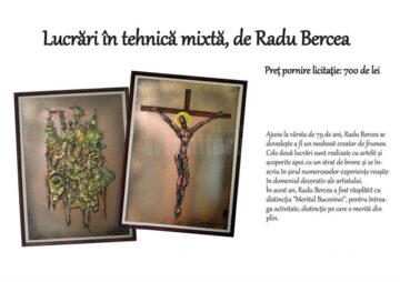 Lucrări în tehnică mixtă, de Radu Bercea