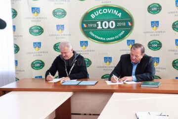 Gheorghe Flutur a semnat contractul pentru extinderea terminalului de pasageri al Aeroportului "Ștefan cel Mare"