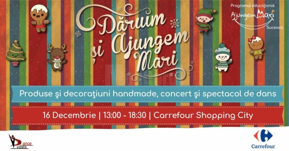 Târg de Crăciun caritabil, pentru copiii din centrele de plasament