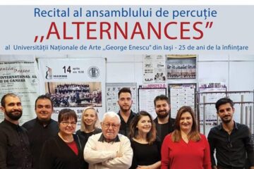 Ansamblul de percuție „Alternances”, recital la USV