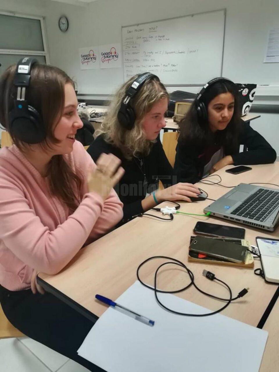 Colegiul Național „Nicu Gane” Fălticeni transmite „Bună dimineața, Europa!”