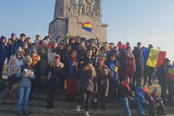 În excursie la Alba Iulia, de 1 Decembrie