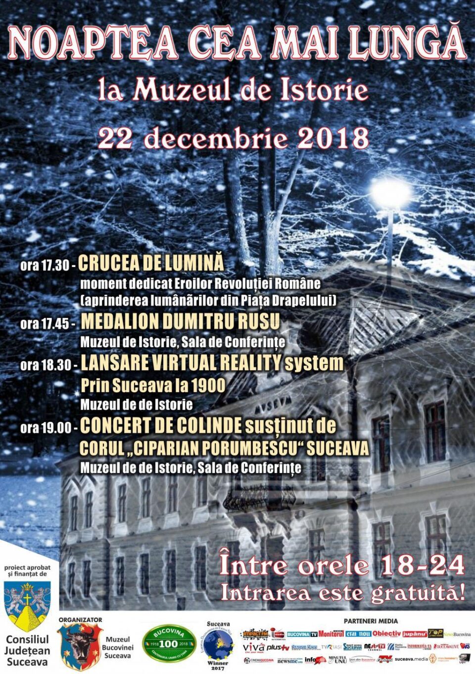 Solstițiul de iarnă-Noaptea cea mai lungă, la Muzeul de Istorie
