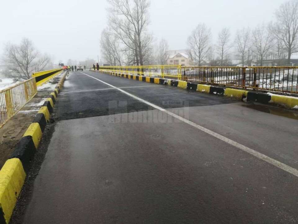Podul rutier de la Milișăuți a fost redeschis circulației luni dimineață Podul rutier de la Milișăuți a fost redeschis circulației luni dimineață