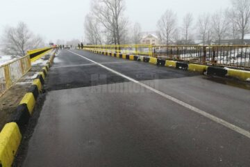 Porțiunea pe care s-a lucrat, ce a fost reconstruită de la zero