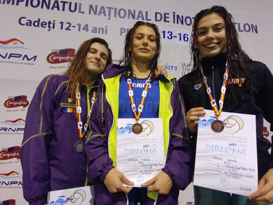 Maria Verciuc - locul I (mijloc)