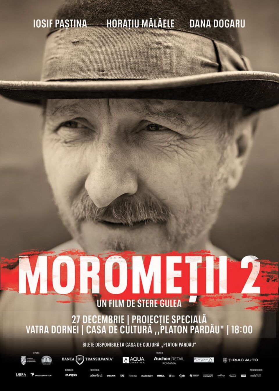 Caravana „Moromeții 2” ajunge la Vatra Dornei