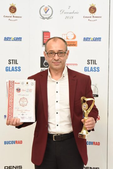 Daniel Pentiuc, laureat al Galei "Top 10 Suceveni", ediția a VII-a. Foto: Ștefan Macedon Gheorghiță