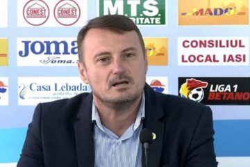 Președintele clubului Poli Iași, Adrian Ambrosie. Foto: www.fanatik.ro