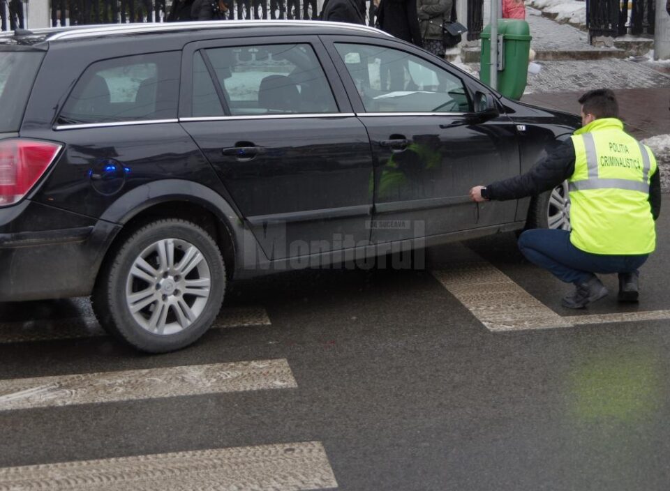 Accident pe trecere de pietoni