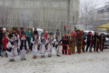 Colindătorii veniți de la Bănești și Stamate