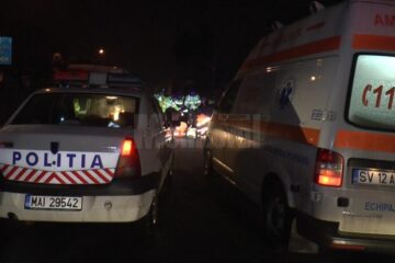 Minor accidentat de o șoferiță care a pierdut controlul asupra volanului